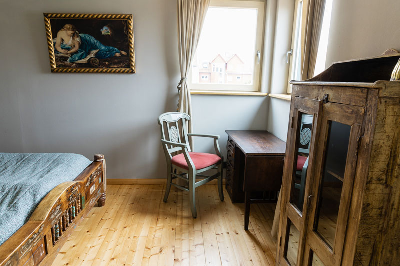 Sitzecke im Schlafzimmer